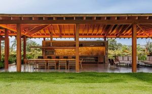 <span class=keywords><strong>Villa</strong></span> de luxe tropicale <span class=keywords><strong>avec</strong></span> <span class=keywords><strong>piscine</strong></span> en bois <span class=keywords><strong>avec</strong></span> espaces ouverts et cour pour des <span class=keywords><strong>vacances</strong></span> ou une vie toute l'année - Product Image 6