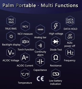 Nouveau Multimètre Numérique et Analogique 2024 avec Affichage à Barres – Mesure Électronique Polyvalente - Product Image 6