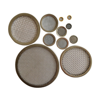 Disques filtrants à bordure sans couture pour extrudeuses de granulés plastiques, disques filtrants circulaires à bordure tissée en fil métallique