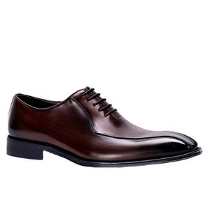 Men's Business Chukka <b>Boot</b> Leather Shoes Patent Leather Winter Party High-End Handmade Classic - Product Image 5
