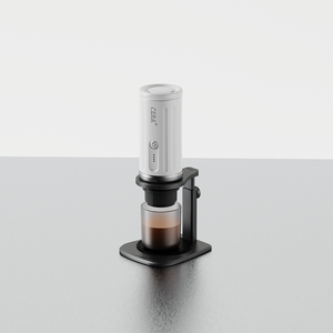Support à café universel détachable avec base en liège, support portable pour machine à expresso, contrôle semi-automatique 9 bars de pression, facile à utiliser - Product Image 1
