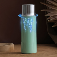 Botol Termos Vakum Stainless Steel 316 Portabel 480ml, Anti Bocor, Terisolasi, untuk Perjalanan, Kantor, dan Minum Sehari-hari