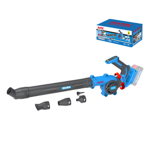 เครื่องเป่าใบไม้ไร้สาย FIXTEC 20V สำหรับงานอุตสาหกรรม/งานบ้าน 0-270 เครื่องมือทำความสะอาดสวนแบบใช้แบตเตอรี่พร้อมด้ามจับหมุนได้ รุ่น FCGB202X-2 - Product Image 3
