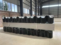 Jiapei longueur personnalisée à bas prix système de collecte d'eau et de drainage gouttière en acier galvanisé à chaud pour toit de serre