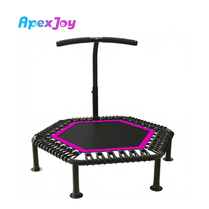Mini <span class=keywords><strong>trampoline</strong></span> de gymnastique électrique commercial pour intérieur, cadre personnalisé pour jeux en intérieur - <span class=keywords><strong>Trampoline</strong></span> de fitness en tissu de 42 pouces - Product Image 2