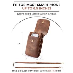 Bolso Bandolera de Piel Sintética Vintage para Mujer, Bolso de Hombro Retro Pequeño, Ligero, Duradero y Portátil - Product Image 4