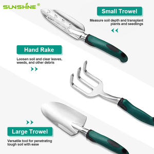 Juego de Herramientas de Jardín de Aluminio de Alta Resistencia Oem Sunshine, Kit Completo de Herramientas de Jardín con Bolsa, Kit de Jardinería - Product Image 3