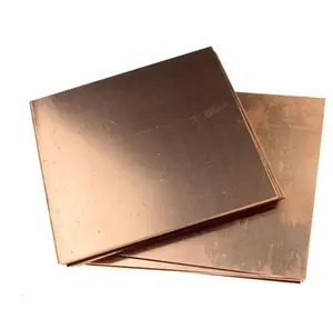 ASTM JIS EN plaques de cuivre en alliage personnalisé industriel C2600 feuille de cuivre en laiton rouge 4x8 ft plaque de cuivre pour stave