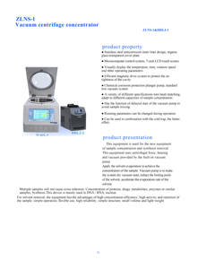 Hengnuo 300-2000rpm tốc độ thấp chân không ly tâm tập trung phòng thí nghiệm y tế DNA/RNA Máy ly tâm 4x50/100ml cho phòng thí nghiệm - Product Image 5