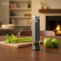 Hachoir à viande électrique 5 en 1 et robot culinaire, moulin à poivre, déshydrateur de salade, éplucheur de raisins, pompe à vide pour la maison et les restaurants