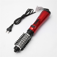 Cepillo Secador de Pelo Giratorio Automático 3 en 1 de 1200W, Ecológico, de Aleación, para Rizar y Alisar