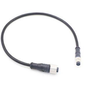 Adattatore per aviazione da M12 a M8 3 4 5 8 pin maschio a femmina convertitore connettore circolare impermeabile - Product Image 1