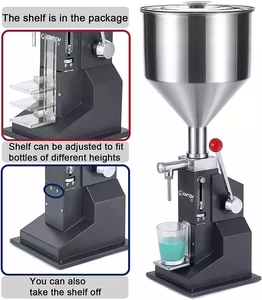 Pro A03 Của Nhãn Hiệu Máy Làm Đầy Chất Lỏng Cho Mỹ Phẩm Nước Giải Khát Mật Ong Kem Piston Dán Dầu/Nước Trái Cây Mexico Nga 10L Phễu - Product Image 6