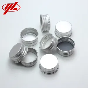 18Mm 20Mm 24Mm 28Mm 32Mm Tutup Botol Tutup Aluminium Perak