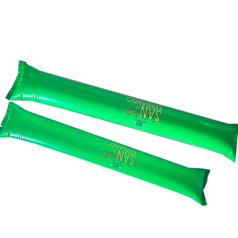 Fournisseur de bâtons à air bang imprimés sur mesure Bâtons de ventilateur gonflables Bâtons de protection pour fabricants de bruit