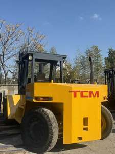 Montacargas diésel Komatsu TCM Mitsubishi Kalmar original de 20 toneladas de Japón, apilador de palets, equipo de elevación usado Fd200 cpcd200 - Product Image 3