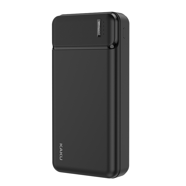 KAKU 20000 Mah Micro Type c Input Dual Usb Output Charging Universal Mobile Phone Mini Power Bank
