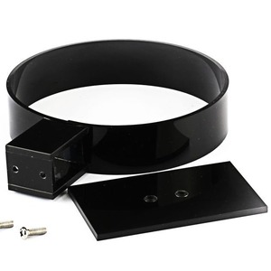 New Trendy Wholesale Custom Logo Silk-<b>Screen</b> Printed Transparent Metal for Wall-mounted 10-Shelf Headband <b>Stand</b> Hair Display - Product Image 5