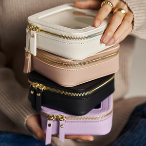 Luxury Large Clear PVC PU Leather Soft Custom with Logo Zipper for <strong>Women</strong> <strong>Travel</strong> Fashion Set Cases <strong>Toiletry</strong> Cosmetic Makeup <strong>Bags</strong> - Product Image 6