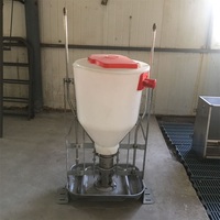 Mangeoires automatiques pour porcs, alimentation sèche et humide pour élevages porcins