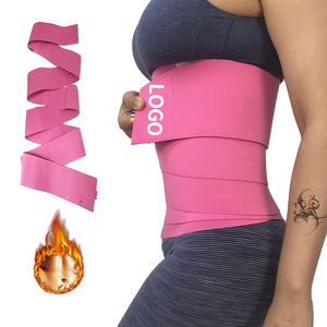Ningmi — coupe-ventre élastique <span class=keywords><strong>rose</strong></span>, <span class=keywords><strong>tenue</strong></span> de Fitness amincissante, d'entraînement, vente en gros - Product Image 1