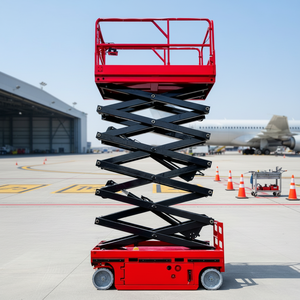 Электрический самоходный ножничный подъемник для высотных работ, на аккумуляторах, с нулевым уровнем выбросов - Product Image 1