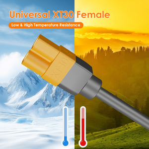 1M 3FT XT30 Connector Plug High Nylon PVC <b>Power</b> <b>Cable</b> Charging Battery Generator Solar Yacht Starlink STARLINK 1M 3FT XT30 Conne - Product Image 3