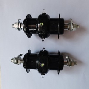 <b>Bicycle</b> Hub With Colorful Flashing <b>Lights</b> 10 Hole Flower Drum Front Quick Release Axle Plastic Lightweight - Product Image 2