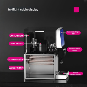 Distributeur automatique de boissons gazeuses en bouteille, congélateur pour boissons |   Machine à mélanger l'<span class=keywords><strong>eau</strong></span> gazeuse gazeuse - Product Image 2