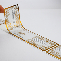 Étiquettes autocollantes personnalisées imperméables en feuille d'or métallique pour couvercles et côtés, impression d'étiquettes pour emballages de pots de crème cosmétiques et de soins de la peau