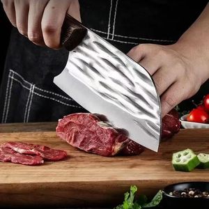 Cuchillo de cocina para el hogar, cuchillo de chef forjado, estilo popular, venta directa de fábrica, en stock, acero inoxidable, corte preciso - Product Image 2
