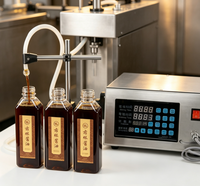Remplisseuse de liquides CNC DMX facile à utiliser avec dosage de précision pour l'embouteillage de boissons et de produits laitiers à usage professionnel