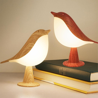 Lampe de table moderne en ABS écologique, télécommande tactile sans fil, simple, à intensité variable 3 niveaux, rechargeable USB DC, pour chambre à coucher