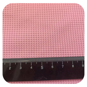 Il mio fornitore di maglia 100% in poliestere Waffle controlli bolle crêpe tessuto per Outdoor t-shirt e auto per ragazze - Product Image 6