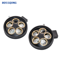 BOSSQING Convertisseur de champ clair/obscur (DIC) à 5 trous (M26x1/36) Interface en cuivre 0,001 mm Pièces et accessoires d'instruments