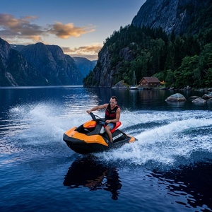 2026 Brand New 4 Stroke Sea Doo BRP Jet Ski Naturally Aspirated 899cc 90hp Spark Convenience with Audio Spark for 2 and 3 - Product Image 4