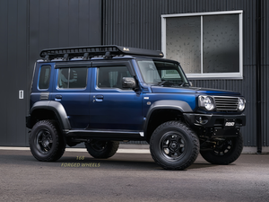168 Roues forgées sur mesure de haute qualité pour véhicules tout-terrain, moyeu de roue 17 18 pouces 8J 6 trous pour Wrangler <span class=keywords><strong>Raptor</strong></span> Wrangler léger - Product Image 5