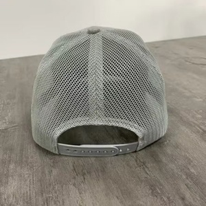 Bán buôn tùy chỉnh thiết kế logo CHA cap Twill thể thao Nylon Leopard lưới trở lại bọt Đen tan in Trucker Hat với sợi dây thừng - Product Image 4