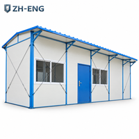 Maison conteneur industrielle isolée en acier léger de type K détachable pour camp de travailleurs, école et bureau de chantier
