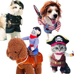 Funny Halloween &amp; Christmas Pet Transformation Costumes Winter Cotton Dog &amp; Cat <strong>Clothes</strong> - Product Image 5