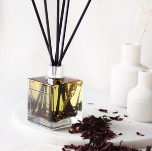 Difusor de <span class=keywords><strong>Aroma</strong></span> de aceite esencial de lujo, difusor de caña de flores secas perfumadas <span class=keywords><strong>con</strong></span> varillas, OEM - Product Image 4