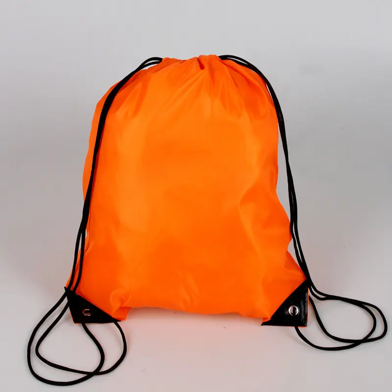 Ulikeke Waterproof Kid EVA 100 Silk Tote Shopping Bag China Made Polyester Drawstring Bag Nylon Shoe Bags Sports Use on Sale