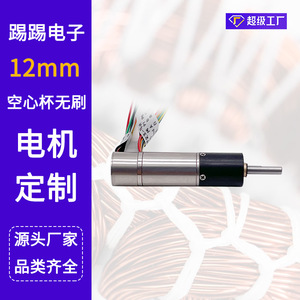 มอเตอร์ไร้แปรงถ่านแบบถ้วยกลวง 5V พร้อมเอนโค้ดเดอร์ จัดจำหน่ายโดยตรงจากโรงงาน มอเตอร์เกียร์ดาวเคราะห์ขนาด 12 มม. แรงบิดสูง โครงสร้างโลหะทั้งหมด - Product Image 5
