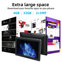 Tablette Android 7 pouces à bas prix, très vendue, Android 12.0, Quad Core Q8, 4 Go + 32 Go