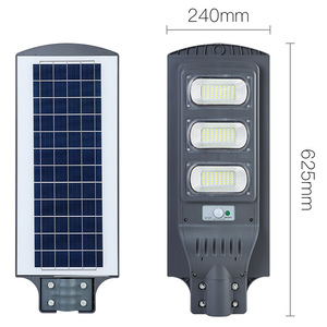 Solar LED Street <b>Light</b> 5000K Daylight IP66 Aluminum Alloy Body <b>Wall</b> Mount Outdoor Lighting 10-Year Warranty CE Certified <b>Remote</b> - Product Image 6