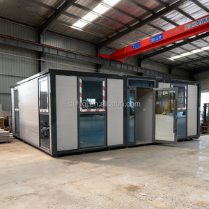 <span class=keywords><strong>Maison</strong></span> conteneur extensible en EPS isolée à double aile <span class=keywords><strong>de</strong></span> 20 pieds |   <span class=keywords><strong>Maison</strong></span> modulaire préfabriquée pour camp <span class=keywords><strong>de</strong></span> travail sur chantier - Product Image 3