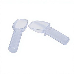 PVC <b>Measuring</b> Scoop with Plastic Handle 10ml Capacity for Cosmetic Packaging Nutraceuticals & Personal Care Products - Product Image 1