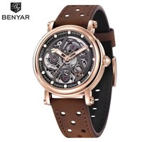 BENYAR 2025 nouvelle montre pour hommes marque de luxe mécanique montre pour hommes montre automatique étanche haute qualité horloge Relojes montre-bracelet