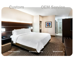 Mobili per Camera da Letto di Hotel e Appartamenti Moderni di Alta Gamma 5 Stelle Ecologici in Legno Massello di Holiday Inn - Product Image 1