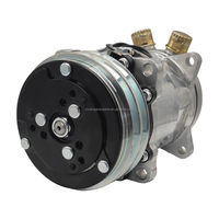 ضاغط تكييف هواء جديد للسيارات 508/2A/12V 24V DC SD5H14 من SANDEN، ضاغط تكييف عالمي معدل للشاحنات